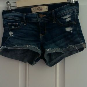 Hollister women's jean shorts